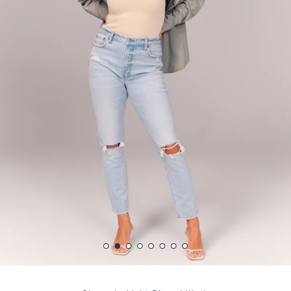 Abercrombie High Rise Skinny Jean